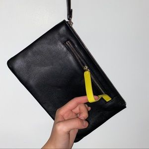 100% Leather Clutch/Wristlet